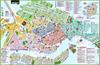 Mapa de atracciones turísticas de Venecia - Italia
